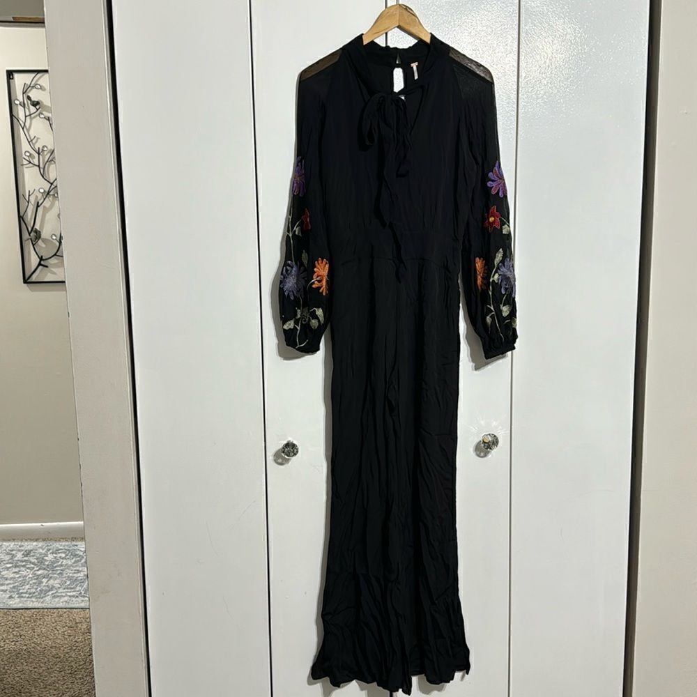 Free People Smoke Rings Jumpsuit Size 4 - Picture 11 of 12